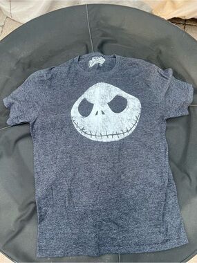 The Nightmare Before Christmas Jack Skellington Tee - Heather Charcoal